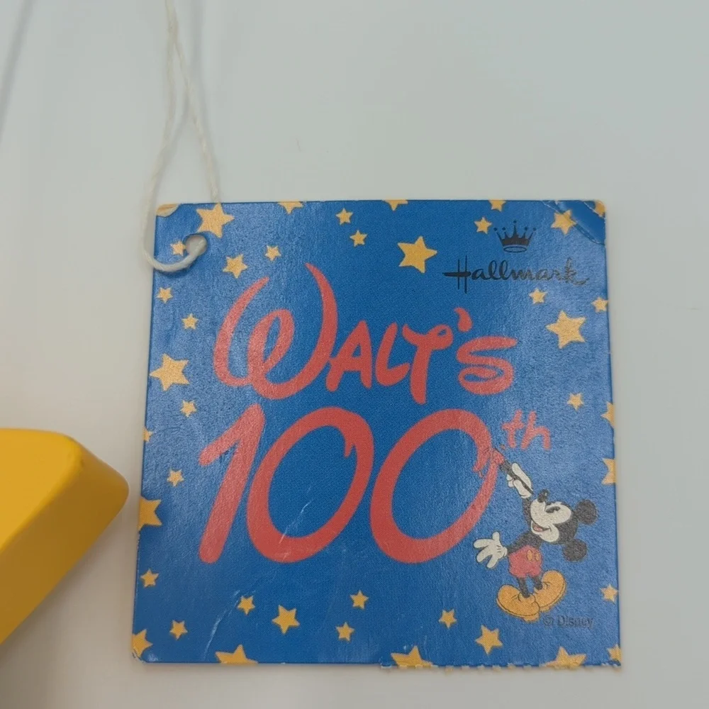 Vintage 2001 Hallmark Disney 100th Anniversary Photo Holder Mickey Donald Goofy
